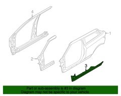 MARŞBİYEL SACI/L EVOQE 3-KAPI LAND ROVER LR028473