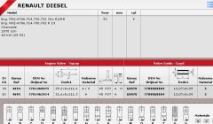 SİBOP TAKIMI 4694 4695 IN 4 E4 KANGO 1.9D EKSPRES R19 MEGANE LAGUNA 00 > F8Q