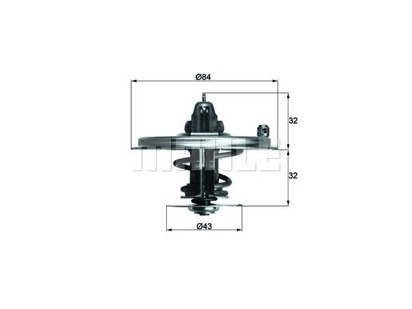 Termostat M70 [E32] 80C - TX3680D