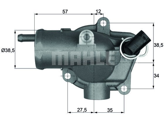 M.Benz Termostat 203/204/211 Om646/647/648 646 200 00 15 646 203 00 75 646 203 02 75 646200