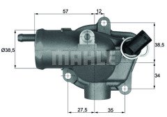M.Benz Termostat 203/204/211 Om646/647/648 646 200 00 15 646 203 00 75 646 203 02 75 646200