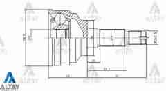 Aks Kafası Dış 626 88-92 2.0 / 26X56X25 G03325600D