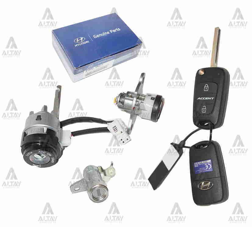 Kontak Ve Kilit Seti Accent 11=> Blue