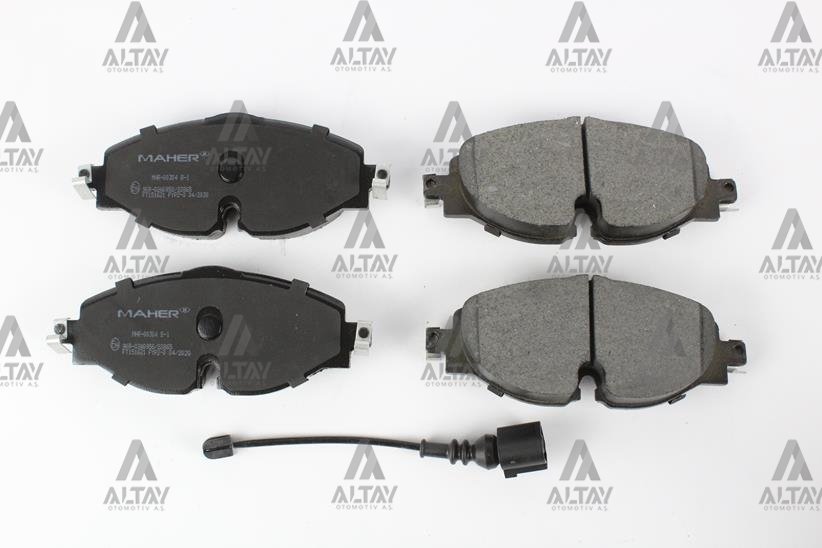 Fren Balata Golf Vıı 12=> / Passat 14=> / A3 12=> / Leon 12=> / Super B 15=> Fişli Ön