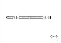 Fren Hortumu Ön-Arka 363mm Spr-Lt 1995-06 - A9014280435