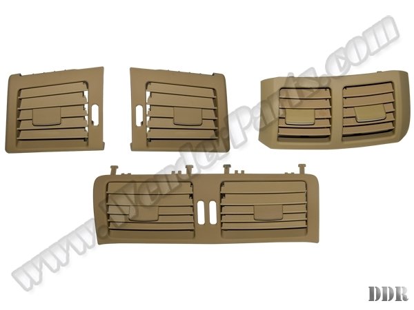 Klima/Kalorifer Izgarası W251 Ön/Arka (Set:4ad); Bej 2005-10 - 2518309854S4