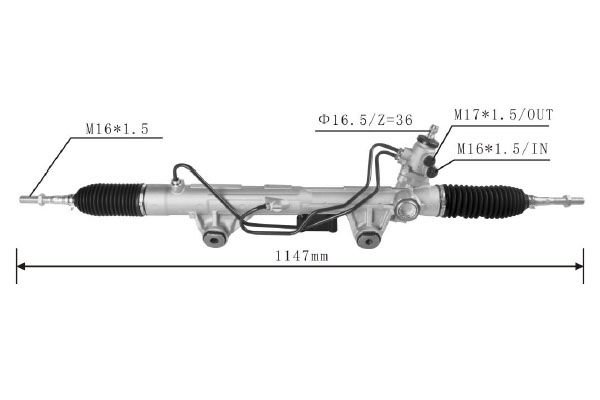 Dıreksıyon Kutusu Komple (Hıdrolık)- L200 Su 2015- RSG-018