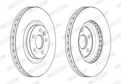 Land Rover Dıscovery Sport-Jaguar E-Pace 2.0D Ön Disk (Adet) Lr059122 DDF2632C-1