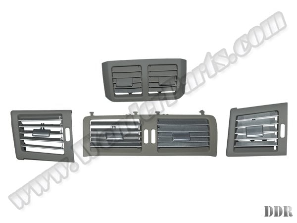 Klima/Kalorifer Izgarası W251 Ön/Arka (Set:4ad); Nikelajlı Gri 2010-13 - 2518308754S4