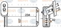 Vw Golf Iı-Iıı Kalorifer Radyatör 1H1819031A 191819031 191819031A 191819031B 191819031C 191