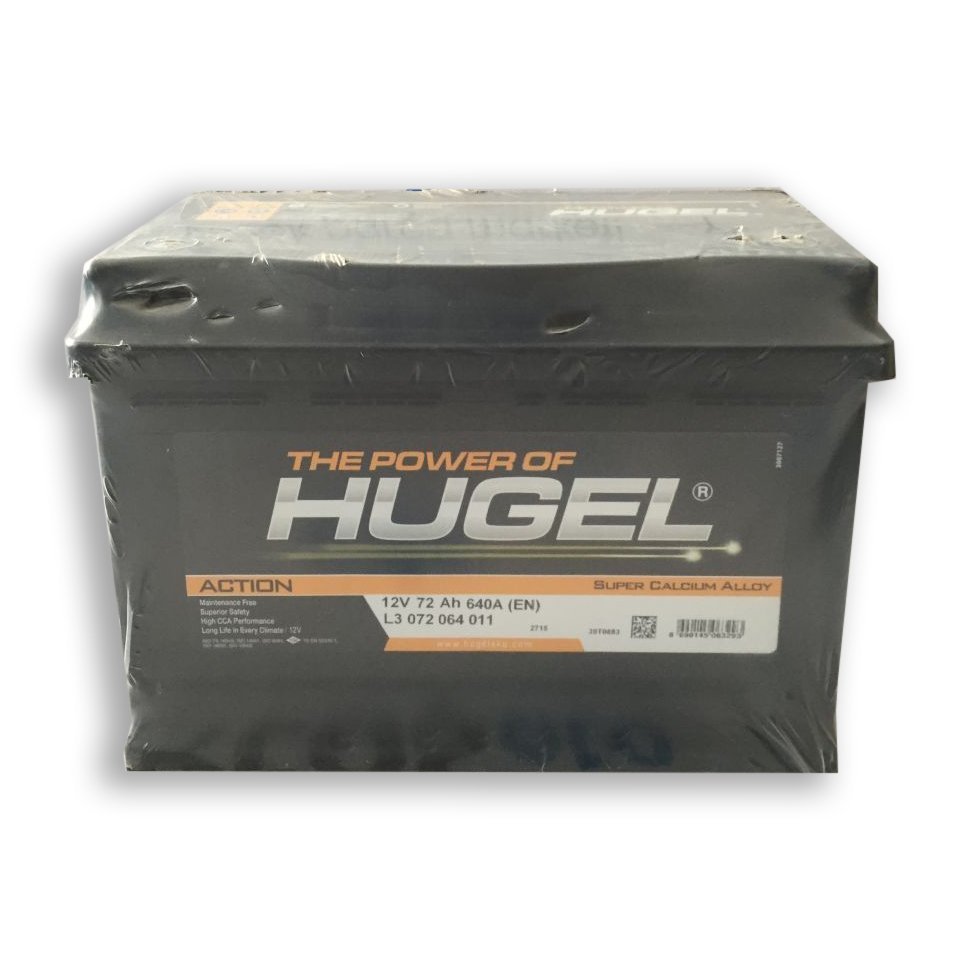 72 Amper Hugel Akü