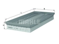 Hava Filtresi M119 [W124 W140 W210] - LX348