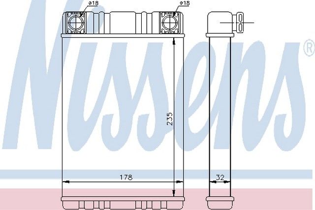 Kalorifer Radyatörü 203-209  A2038300161