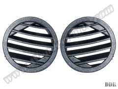 Klima/Kalorifer Izgarası X204 Ön Üst (Set:2ad); Siyah - 2046807987S2