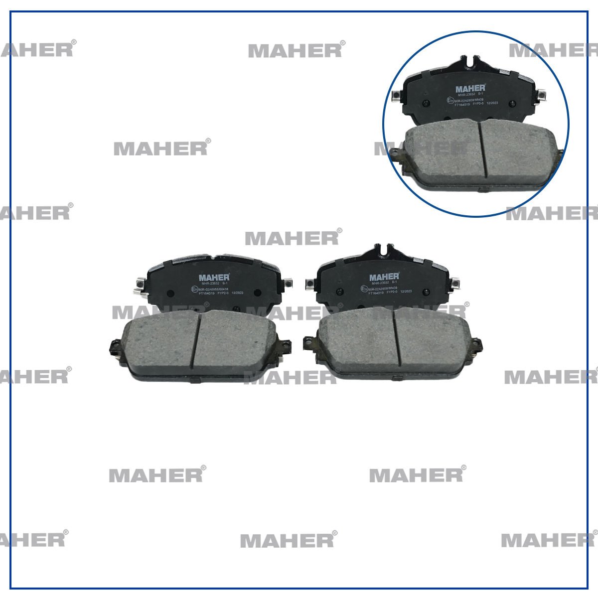 FREN BALATA MERCEDES 14=> W205 C SERİ ÖN 144mm