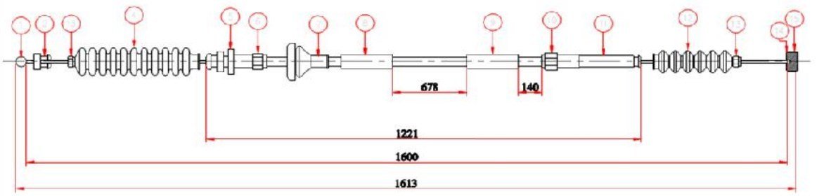 Gaz Telı- Canter-304/444/449  (Mb390955)