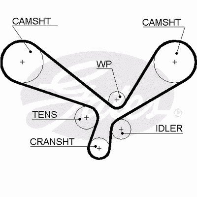 Vw A4 A6 Passat 2.5Tdı 99>207D Triger K.059109119B 059109119B