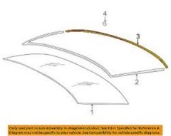 KAPI ÜST FİTİLİ E66/R ARKA BMW 51358223818