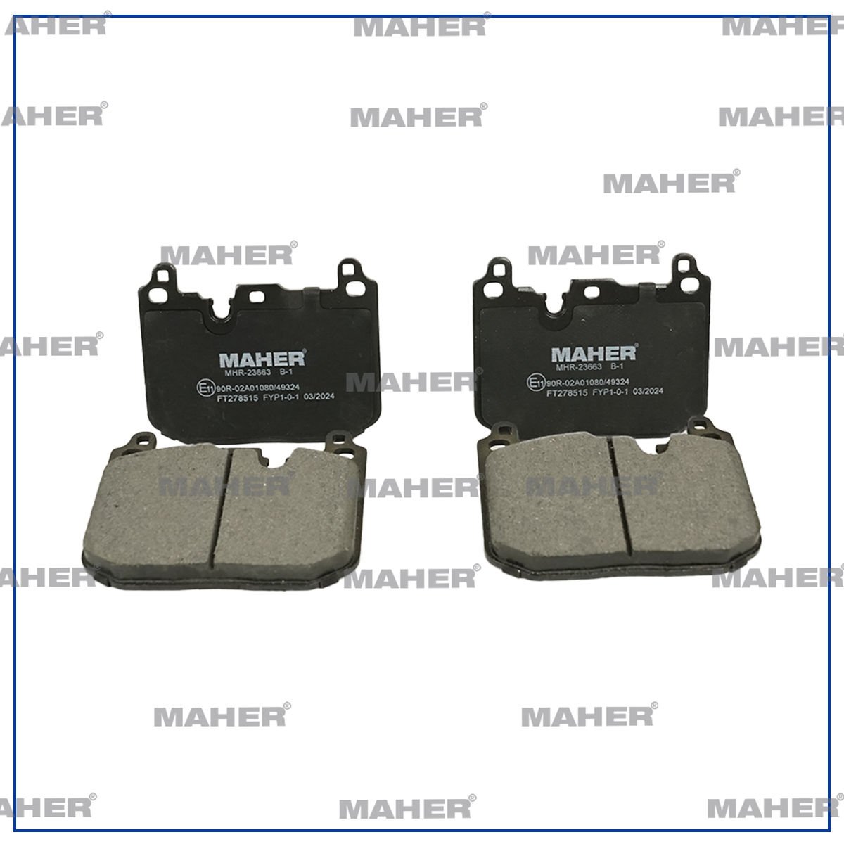 FREN BALATA MINI 13=> COOPER F55 / MINI 14=> CLUBMAN F54 / MINI 16=> COUNTRYMAN F60 ÖN