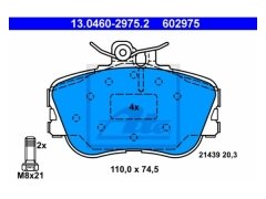 Fren Balatası W202 Ön 180>280 - 13046029752