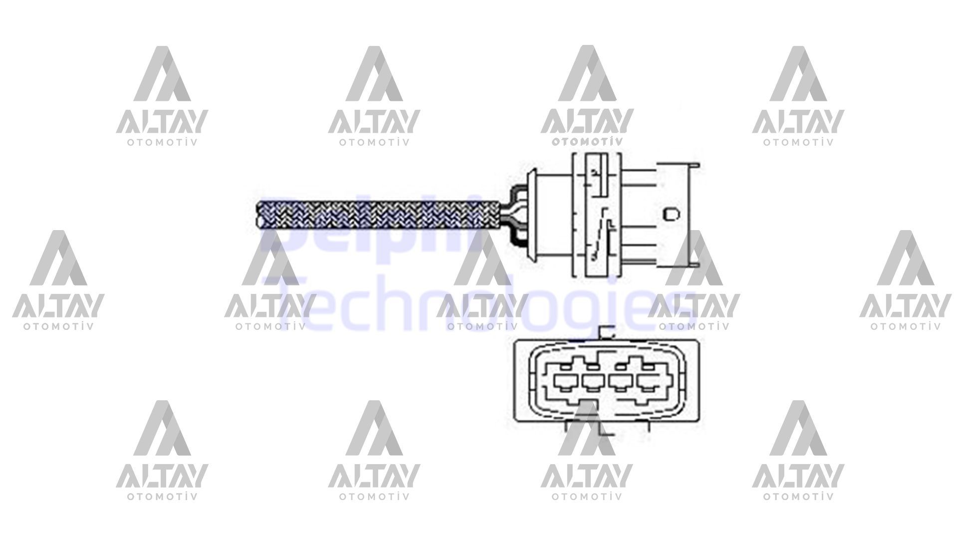 SENSÖR OKSİJEN ASTRA G / CORSA C / VECTRA C / MERIVA 01-04 Z14XE-Z16XE ÖN