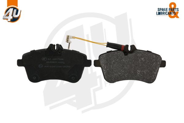 Fren Balatası Ön 180/200Cdi 169-245  - A1694201220