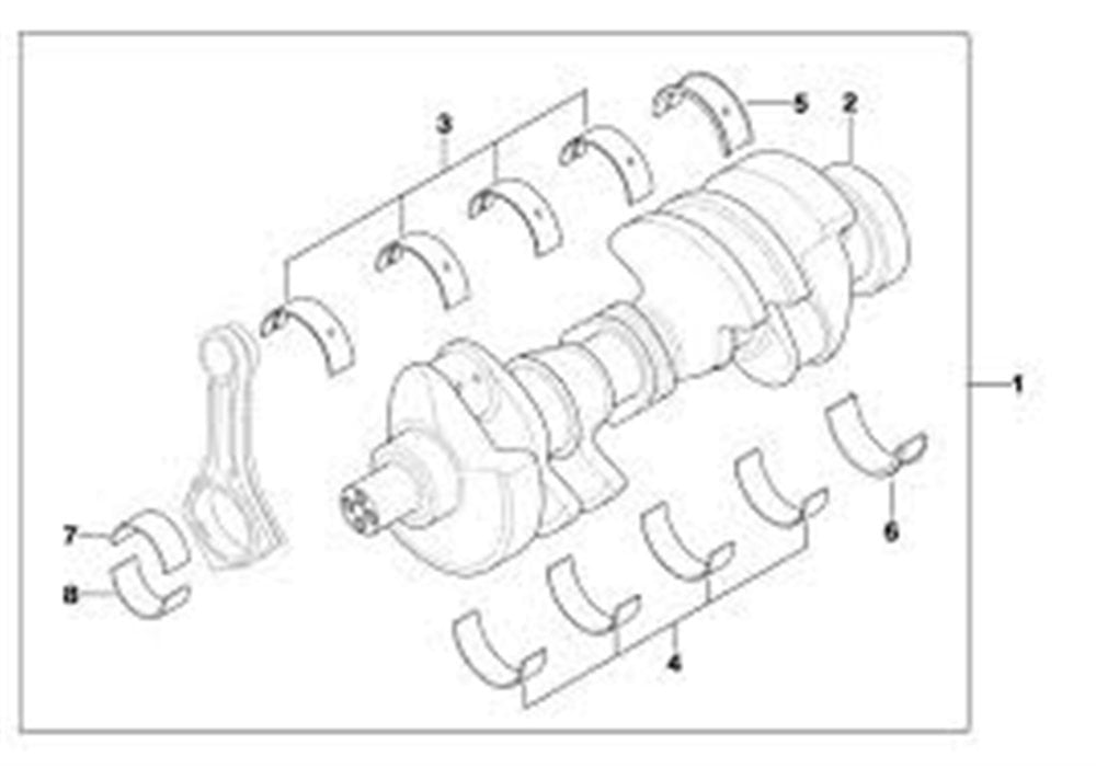 YATAK ANA M67 STD BMW TAKIM E38 E65 7