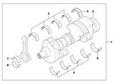 YATAK ANA M67 STD BMW TAKIM E38 E65 7
