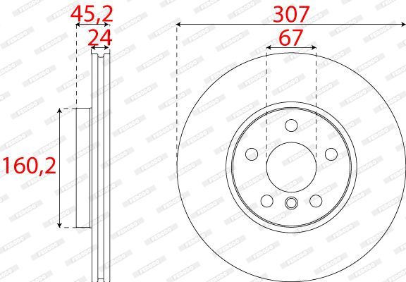 Bmw F40-F45 Ön Fren Diski Takım 34116799351