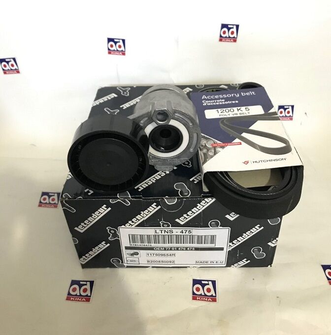 ALTERNATÖR GERGİ KİTİ 7701476475_L K9K 5 KANAL CLIO IV MEGANE II 1.4 16V 1.5 DCI