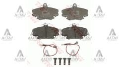 FREN BALATA R9   85-00 / R19 88-01 / CLIO SYMBOL 98-05 / LOGAN 04-12 / SANDERO 08-13 FİŞLİ ÖN