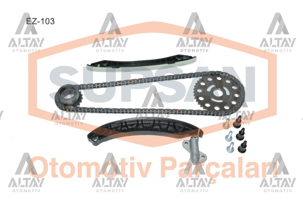 EKSANTRİK ZİNCİR SETİ LAGUNA III / LATITUDE III / KOLEOS / TRAFIC II / QASHQAI J10 / XTRAIL T31 2.0 M9R