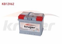 Akü 12V 62 Amper (242X175X190) 60 Amper Akü Akümülatör Kb12V62