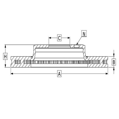 Fren Dıskı On (280-5)-Tata-Xenon 2Wd 08-10 43398