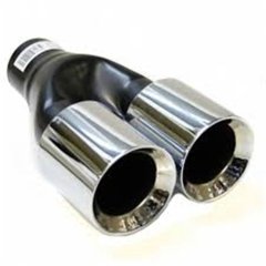 EKSOZ UC KROMU BMW 316-318 E46 82129410924