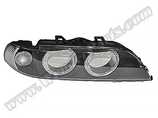 Far Camı E39 Sağ; (Siyah) Beyaz Sinyal 2001-03 - 63126902426P1