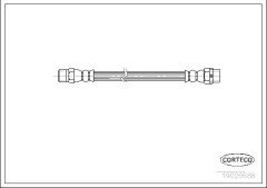 Fren Hortumu Arka Bmw E36, E46 19026686