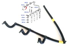 ENJEKTÖR DÖNÜŞ HORTUMU 0500406 FOCUS II (04 11) C MA1.6 TDCI