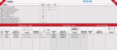 SİBOP GAYDI G0872 IN 8 E8 ASTRA 1.4 1.6 16V