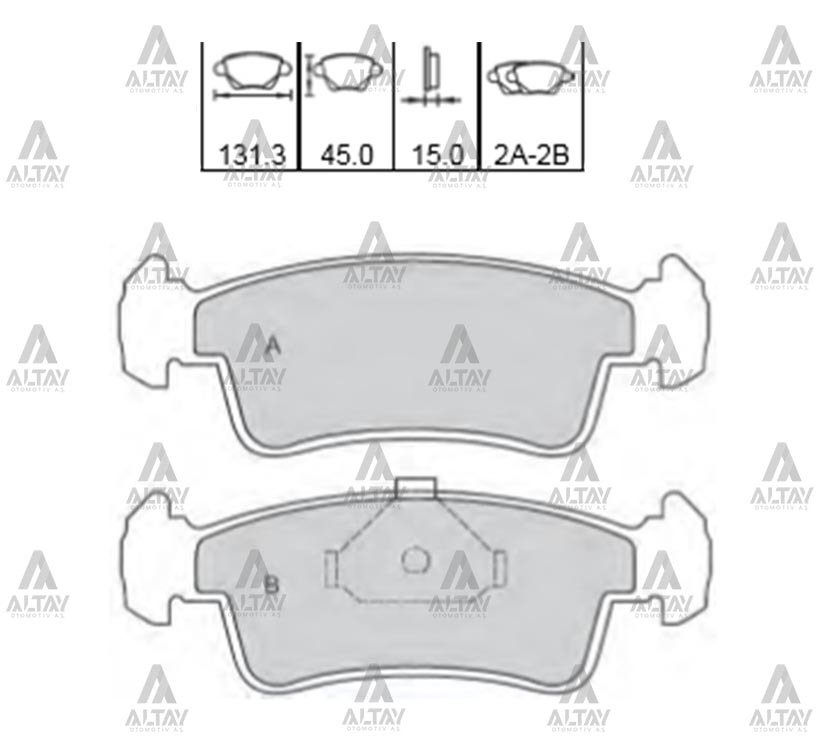 Fren Balata Samuraı 88-97 Sj413 Ön 5520083822