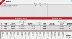 SİBOP GAYDI G0880 IN 8 E8 ASTRA J TWINPORT 1.6 16V 16XER