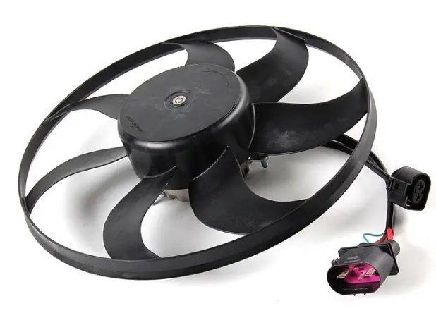 Fan Motoru Golf5-Golf6-Jetta-A3-Leon-Caddy-Leon Sol (8Ew 351 040-071 (365 Mm) 1K0959455N 1K0959455Dl 1K0959455Dt 1K0959455Fj 3C0959455F 1K0959455C