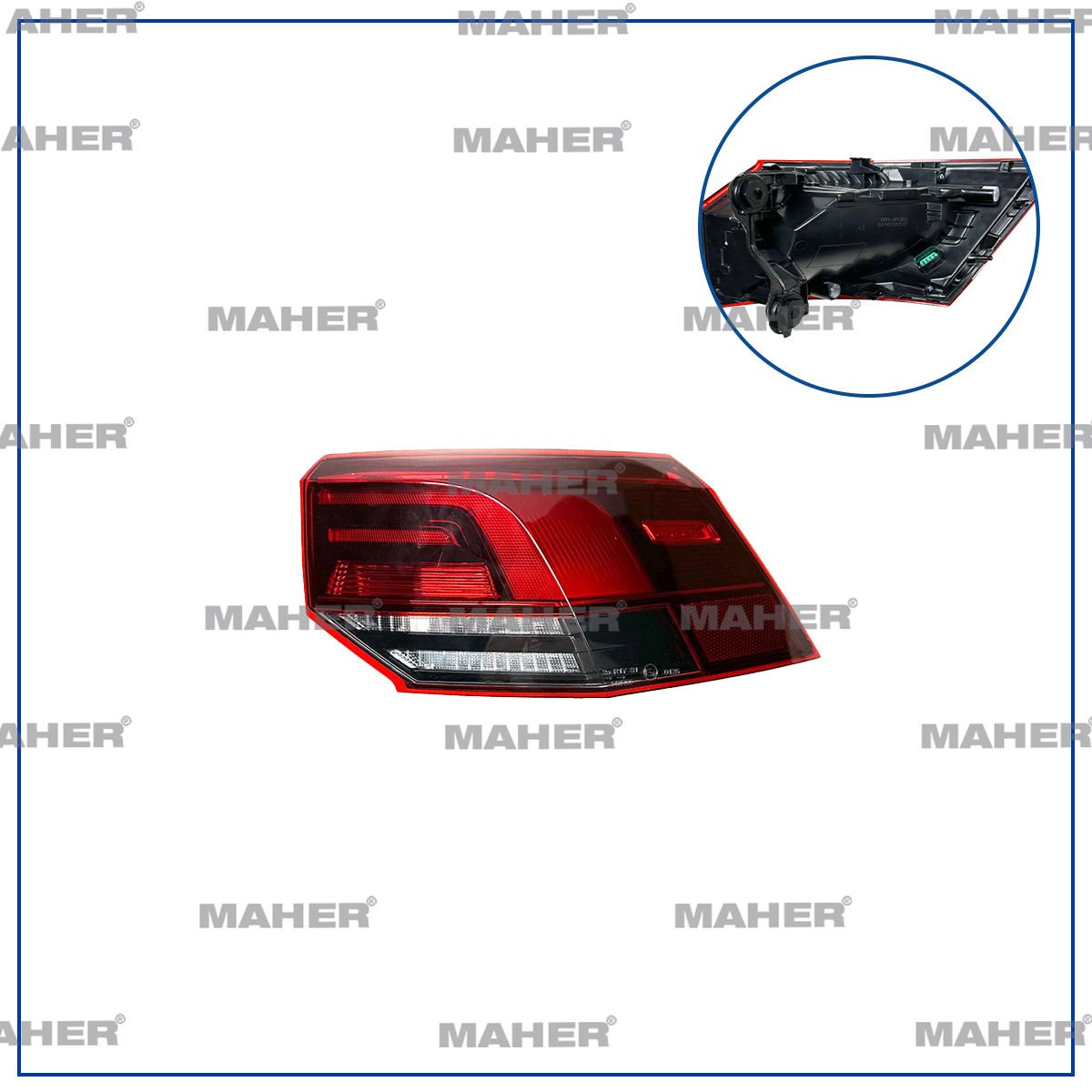 STOP LAMBASI GOLF7 21=> LED TREND-COMF. DIŞ SAĞ