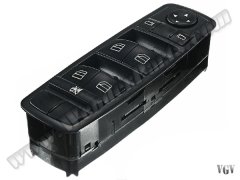 Cam Düğmesi W164 X164 W251 Ön Sol; Siyah - 2518300090BK