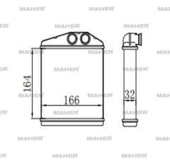 RADYATÖR KALORİFER CORSA C 00-06 / TIGRA B 04=> BRAZING