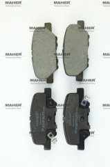 Fren Balata Mazda 6 13=> / Asx 10=> / Outlander 12=> / 4008 12=> / C4 Aırcross 12=> Arka 4605A802