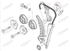 EKSANTRİK ZİNCİR DESTEĞİ E46 N40/N42 BMW 11317564777