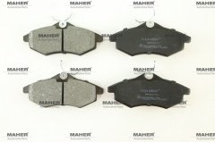 Fren Balata C3 02-09 / C2 03-09 (Uzunluk 122.5Mm) Ön 425236