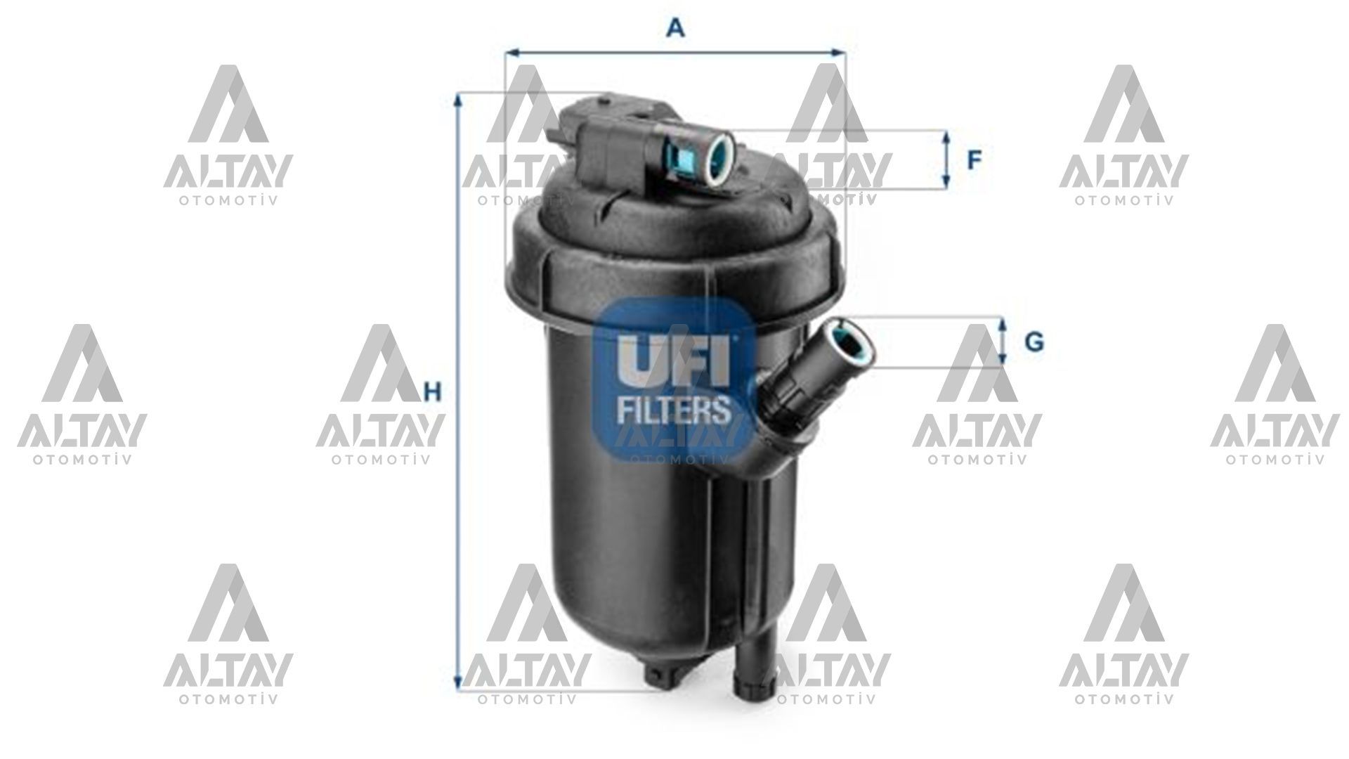 YAKIT FİLTRESİ (MAZOT) ALBEA / PALIO / DOBLO / DUCATO / ASTRA H / CORSA C / LACETTİ 03=> Z13DTH 1.3D