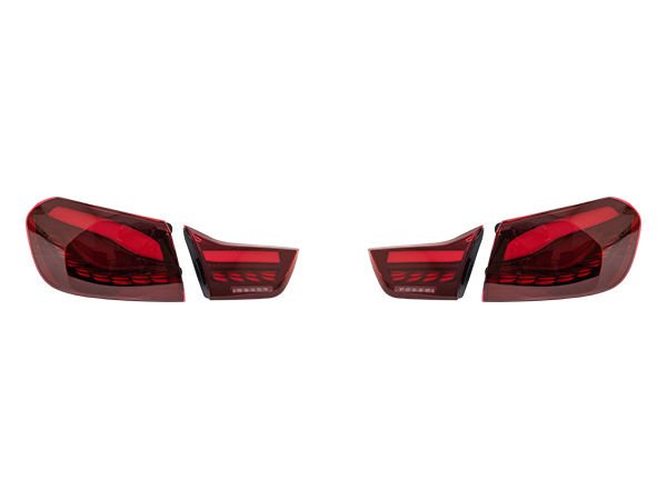 Komple Stop F32 F36 Set [MODIFIYE: ///M4] Kayar LED RED-LINE 2013-16